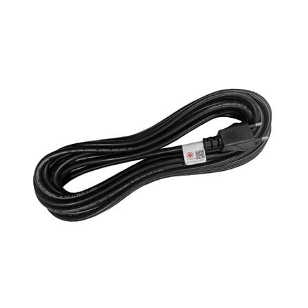 หัวปลั๊ก 2 ขากลม พร้อมสาย VCT CENTURY 2x1.5 ตร.มม. 10 ม. สีดำ