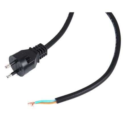 หัวปลั๊ก 2 ขากลมพร้อมสาย VCT SOKAWA 2x1 ตร.มม. 5 ม. สีดำ_1