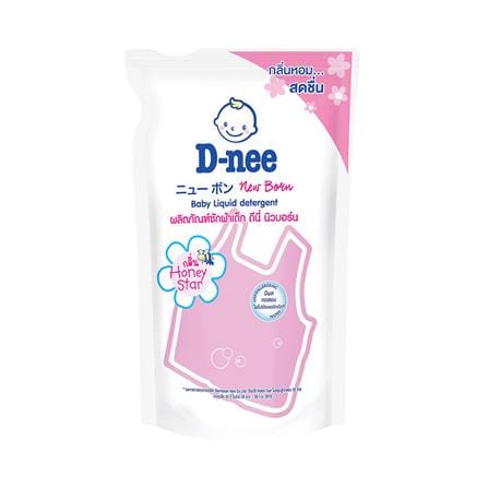 น้ำยาซักผ้า D-nee นิวบอร์น ฮันนี่ สตาร์ 700+600 มล._2