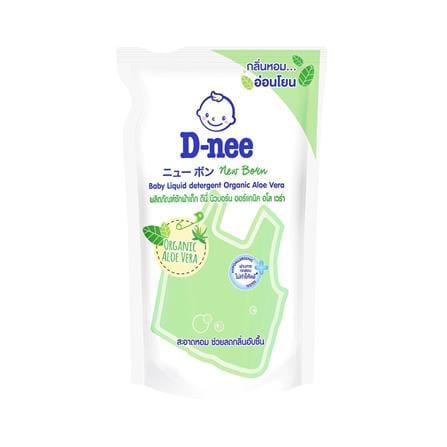 น้ำยาซักผ้า D-nee นิวบอร์น ออแกนิค อโล เวร่า 700+600 มล._2