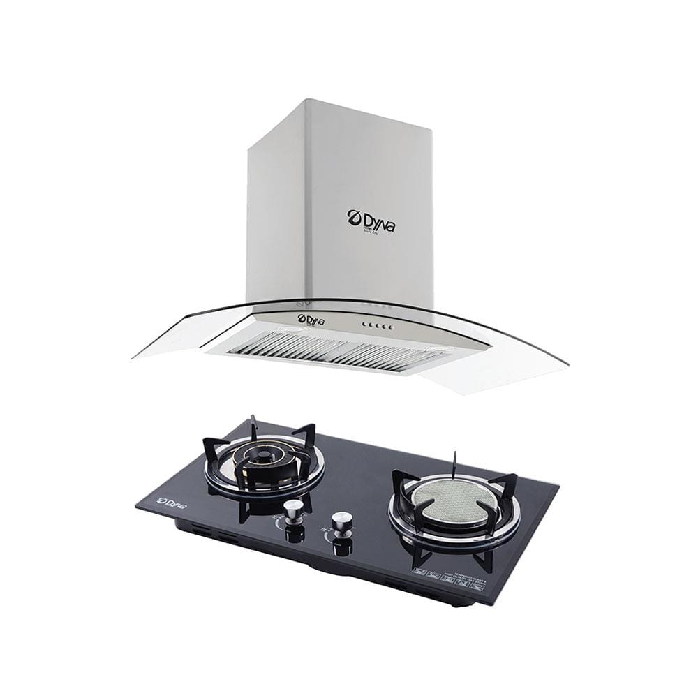 เตาฝัง+เครื่องดูดควัน DYNA HOME DF922+DH0390