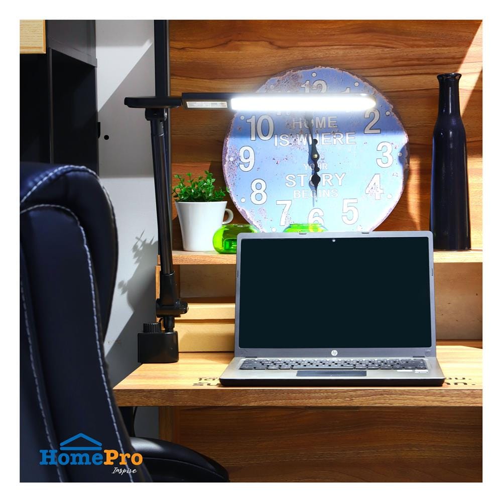 ไฟอ่านหนังสือ LED CARINI LA-N826 7 วัตต์ สีดำ