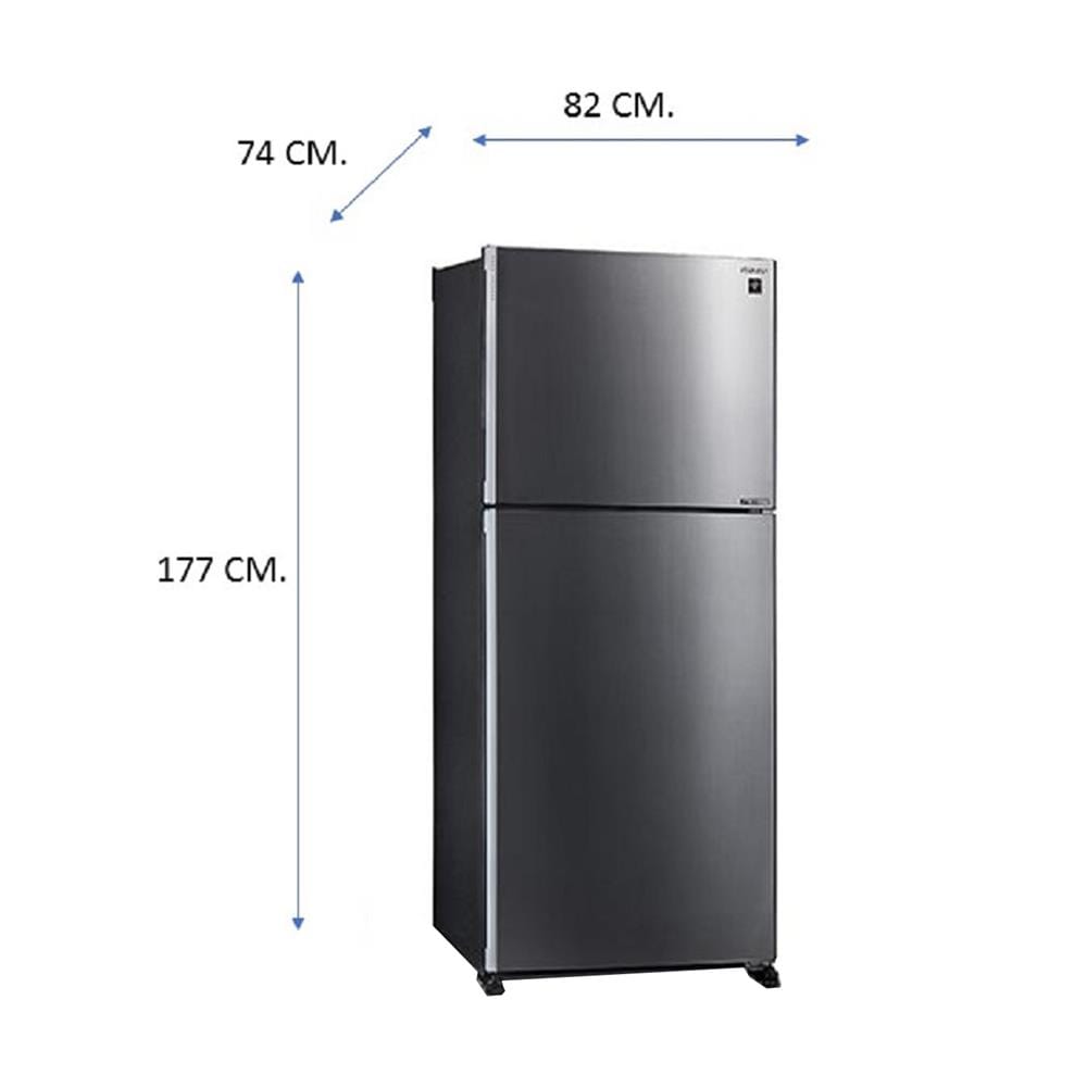 ตู้เย็น 2 ประตู SHARP SJ-X510TP2-SL 18.4 คิว อินเวอร์เตอร์ สีเงิน