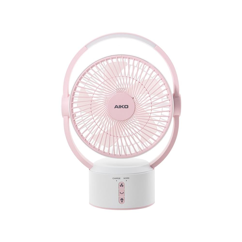 พัดลมพกพา 9 นิ้ว AIKO KN-L2819-WPK สีขาว/ชมพู