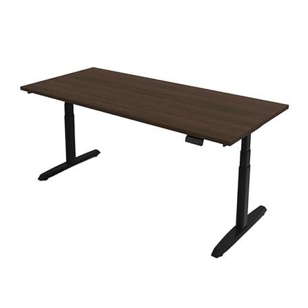 โต๊ะทำงานปรับระดับ ERGOTREND SIT 2 STAND GEN5 120 ซม. สีCLASSIC TEAK/ดำ_0