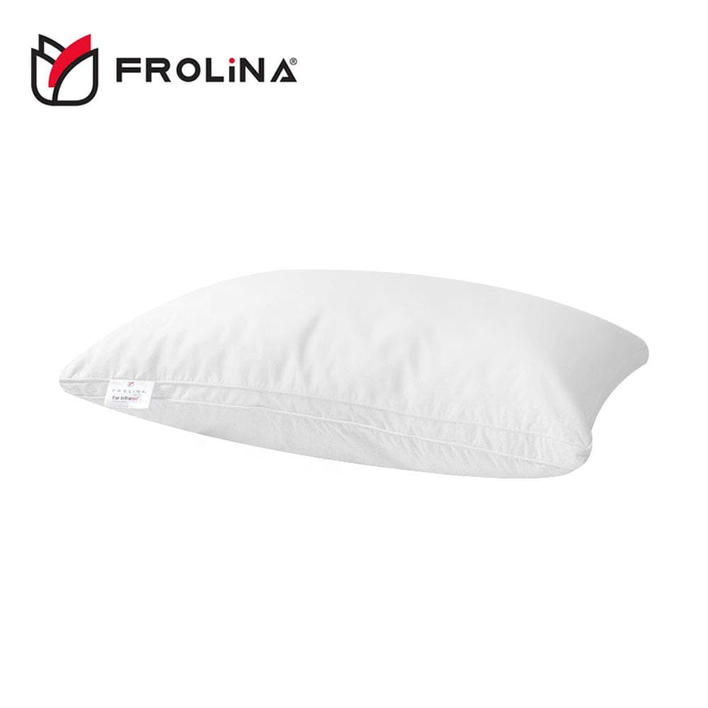 หมอนหนุน ใยสังเคราะห์ FROLINA INFRARED FIRM 19x29 นิ้ว สีขาว