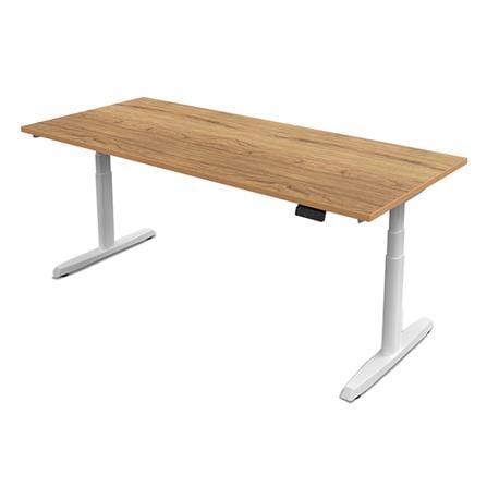 โต๊ะปรับระดับไฟฟ้า ERGOTREND SIT 2 STAND GEN5 120 ซม. สี VINTAGE OAK/ขาว_0