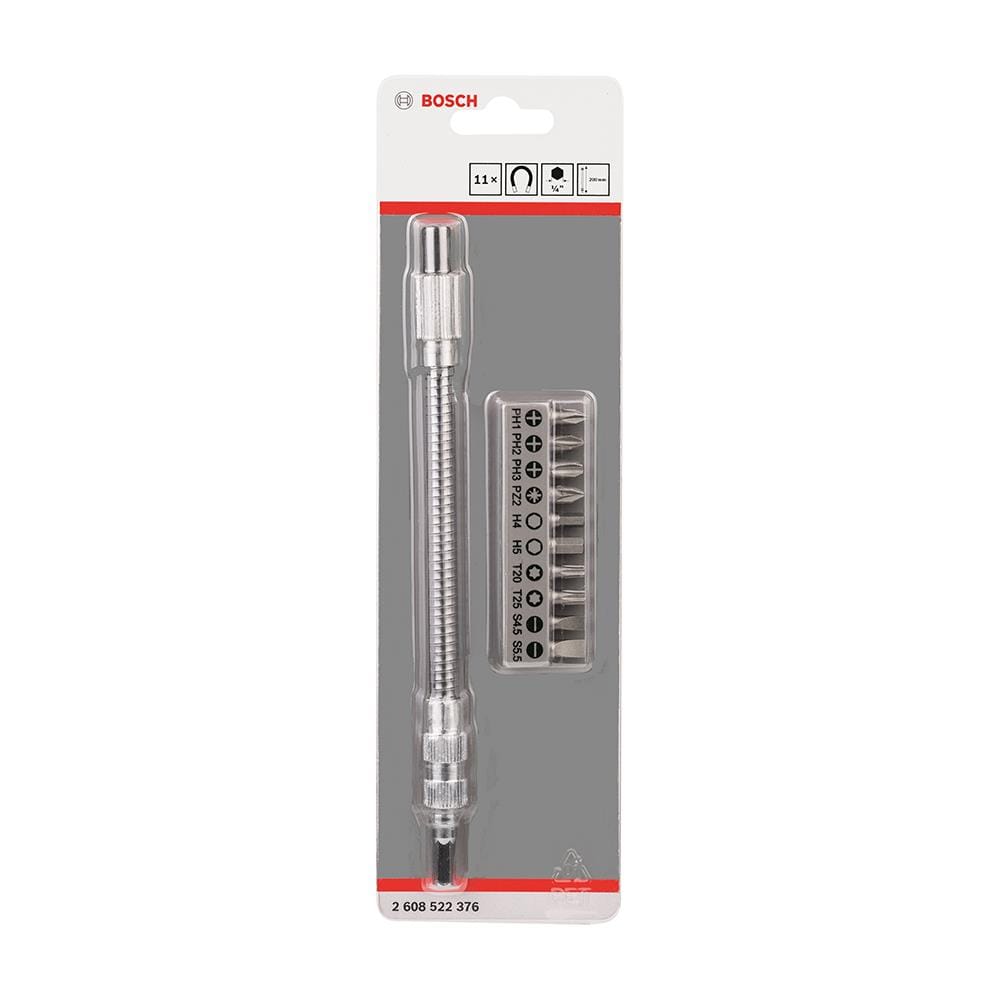 ดอกไขควง BOSCH ข้อต่องอได้ 200mm. 200 มิลลิเมตร