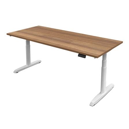 โต๊ะทำงานปรับระดับ ERGOTREND SIT 2 STAND GEN5 150 ซม. สี TEAK/ขาว