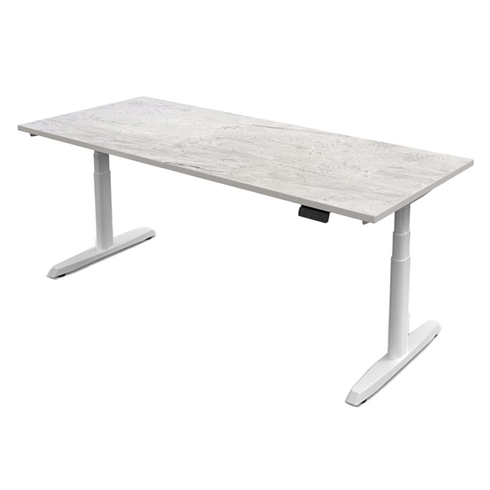โต๊ะทำงานปรับระดับ ERGOTREND SIT 2 STAND GEN5 180 ซม. สี GRANITE/ขาว