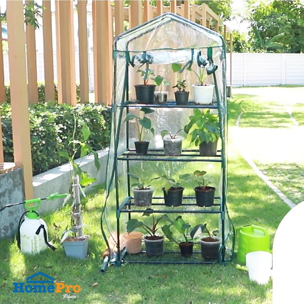 โรงเรือนเพาะปลูก SPRING GRH03104 S สีขาว