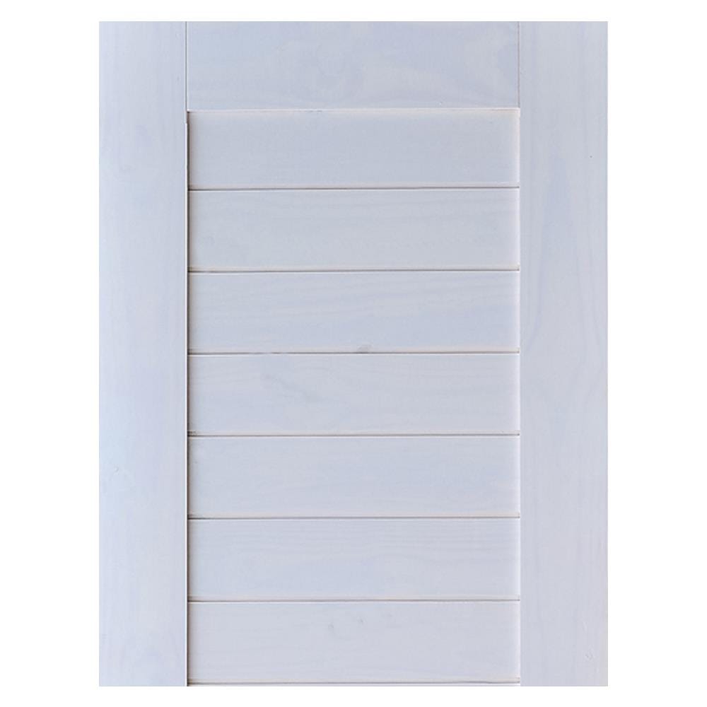 ประตูภายในไม้สน ไม่เจาะลูกบิด D2D 80x200 ซม. สี CLOUD WHITE