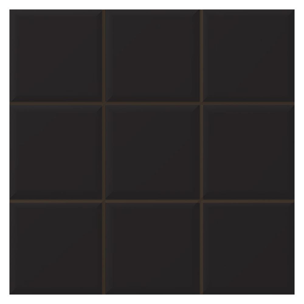 กระเบื้องพื้น 40x40 ซม. CERGRES มาเร่ ดำ A 0.96M2