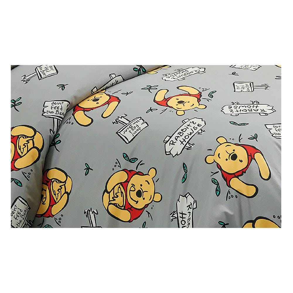 ชุดผ้าปูที่นอน 6 ฟุต 6 ชิ้น TULIP WINNIE THE POOH 60204-DLC089