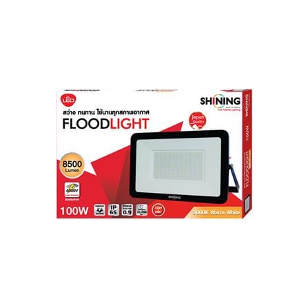 สปอตไลท์ภายนอก LED SHINING FLOOD LIGHT 100 วัตต์ WARMWHITE_5