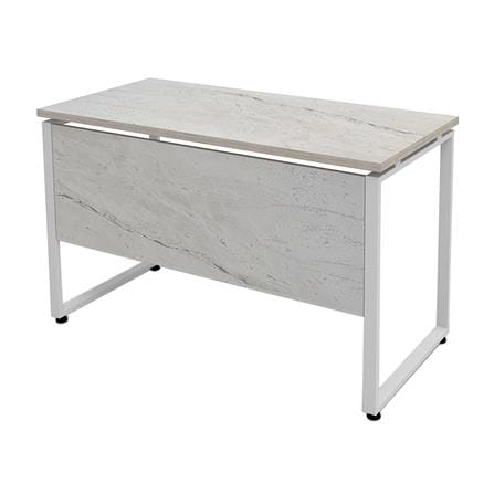 โต๊ะทำงานไม้ ERGOTREND TRIX 120 ซม. สี GRANITE/ขาว