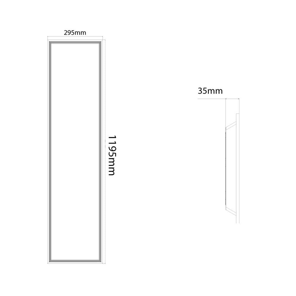 โคมฝังฝ้า LED SHINING PANEL LIGHT PNC 40 วัตต์ DAYLIGHT 30X120 ซม.