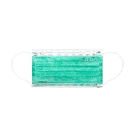 หน้ากากอนามัยการแพทย์ YAMADA 3031 สีเขียว 50 ชิ้น_1