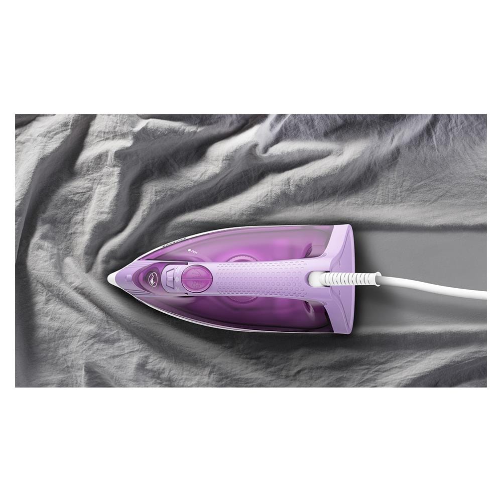 เตารีดไอน้ำ TEFAL FV1953T0 สีม่วง/ขาว 220 มล.