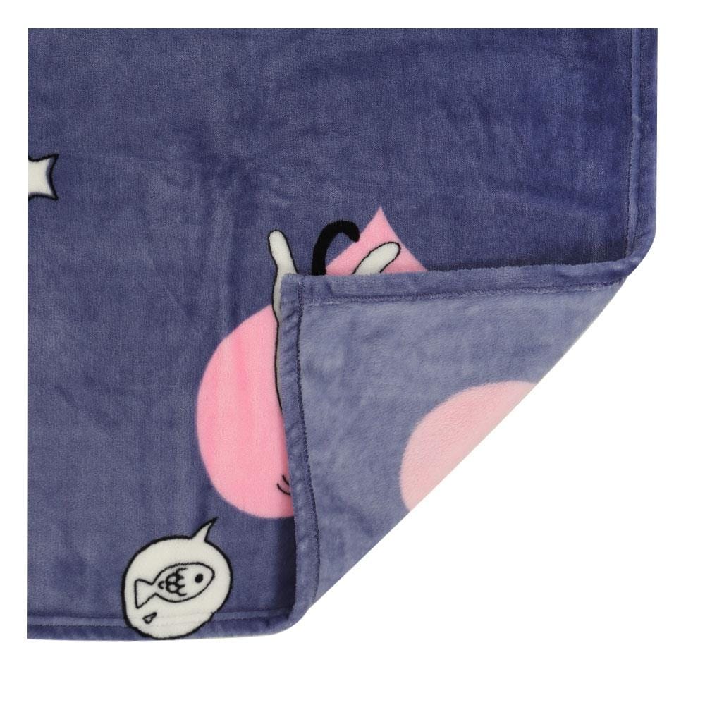 ผ้าห่ม HOME LIVING NEKO 50X60 นิ้ว สีม่วง