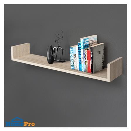 ชั้นติดผนัง U SHAPE STACKO COZI 80x15x10 ซม. สีวอลนัท_2