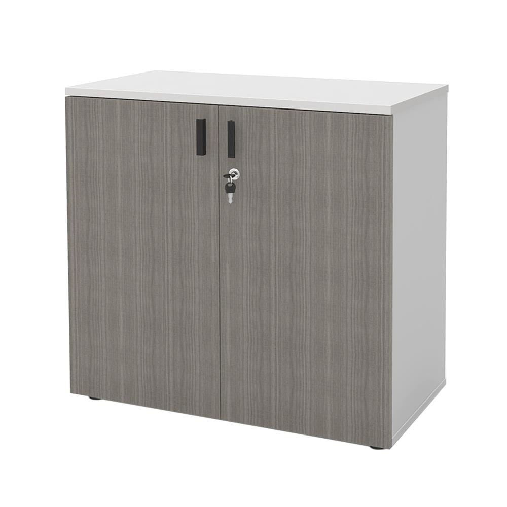 ตู้ 2 บานเปิด ERGOTREND CS75 สี COMBI GREY/ขาว