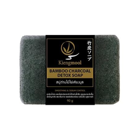 สบู่ถ่านไม้ไผ่ KIENGMOOL CHARCOAL DETOX 90 กรัม_0