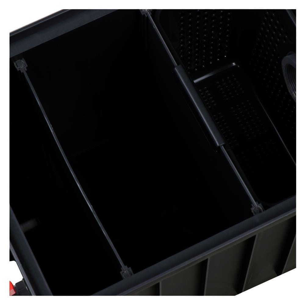 ถังดักไขมัน DEXZON ECO PP 15 ลิตร สีดำ