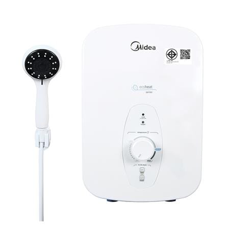 เครื่องทำน้ำอุ่น MIDEA DSK45Q สีขาว 4,500 วัตต์_0