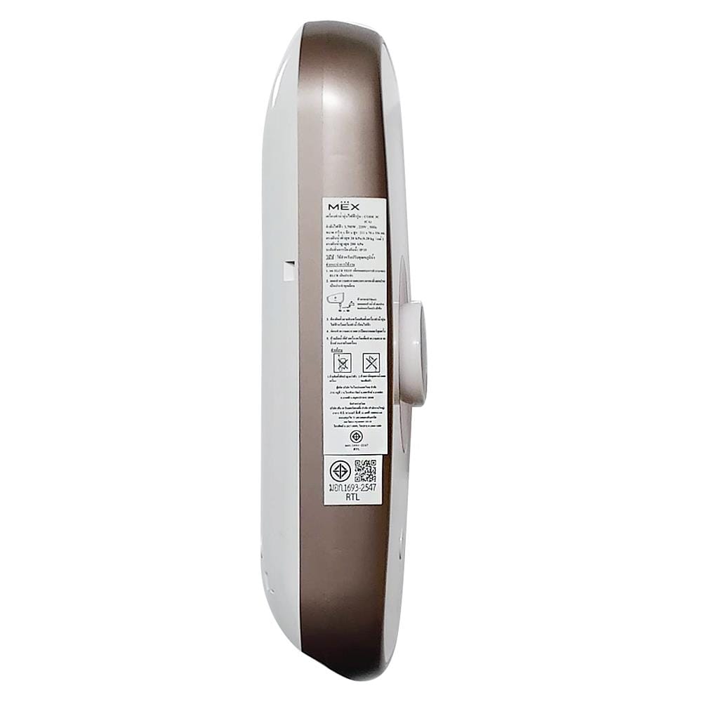 เครื่องทำน้ำอุ่น MEX CODE 5E (RCA) 5100 วัตต์ สีขาว/ทอง