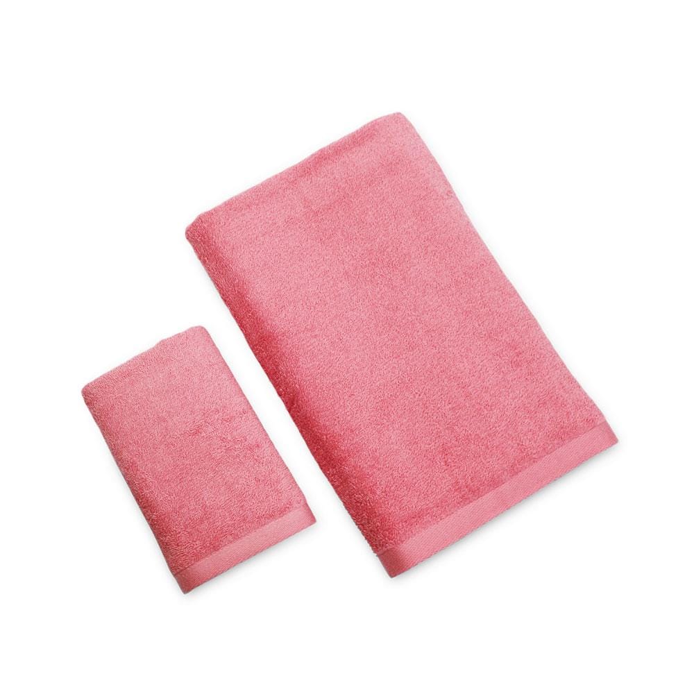 ผ้าขนหนู GIFT SET RAINFLOWER KIMONO สีชมพู แพ็ก 2 ชิ้น