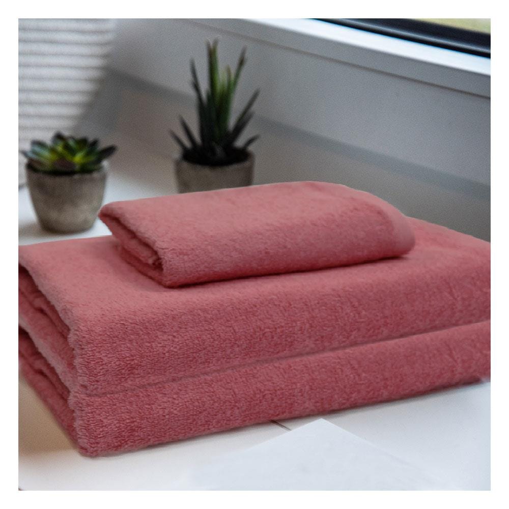 ผ้าขนหนู GIFT SET RAINFLOWER KIMONO สีชมพู แพ็ก 2 ชิ้น