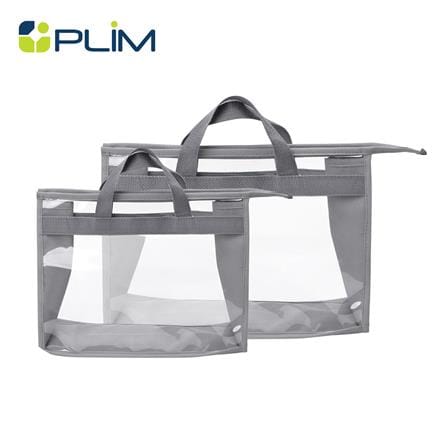 ถุงเก็บถนอมกระเป๋า PLIM SIZE S/M 2 ชิ้น สีเทา_0