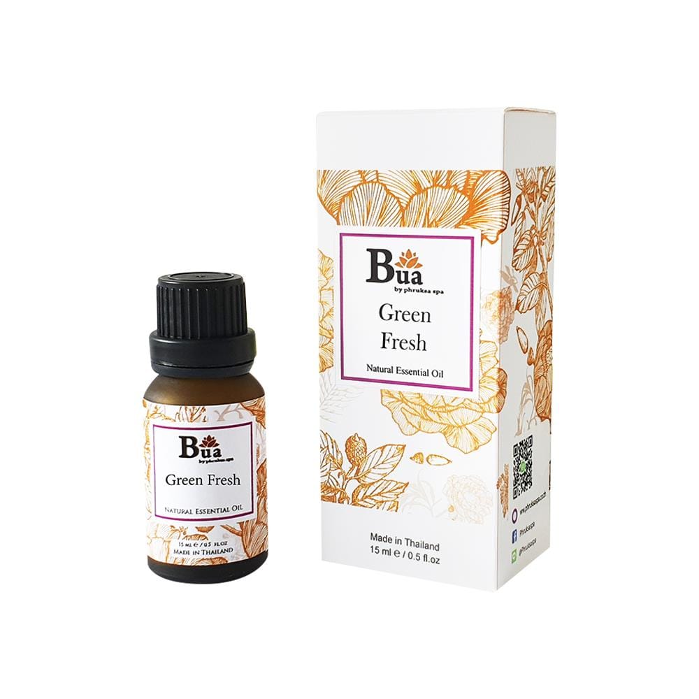น้ำหอมชนิดเข้มข้น BUA 15ML. GREEN FRESH_0