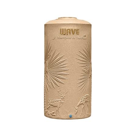 ถังเก็บน้ำ WAVE THE PALM 500 ลิตร สีแซนสโตน