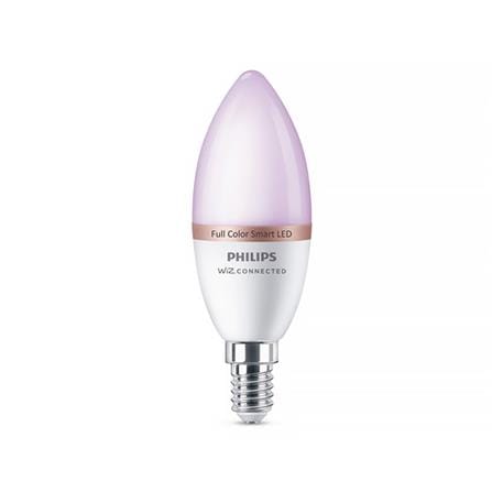 หลอด LED PHILIPS WIZ CONNECTED 4.9 วัตต์ RGB E14 WIFI BLUETOOTH_0
