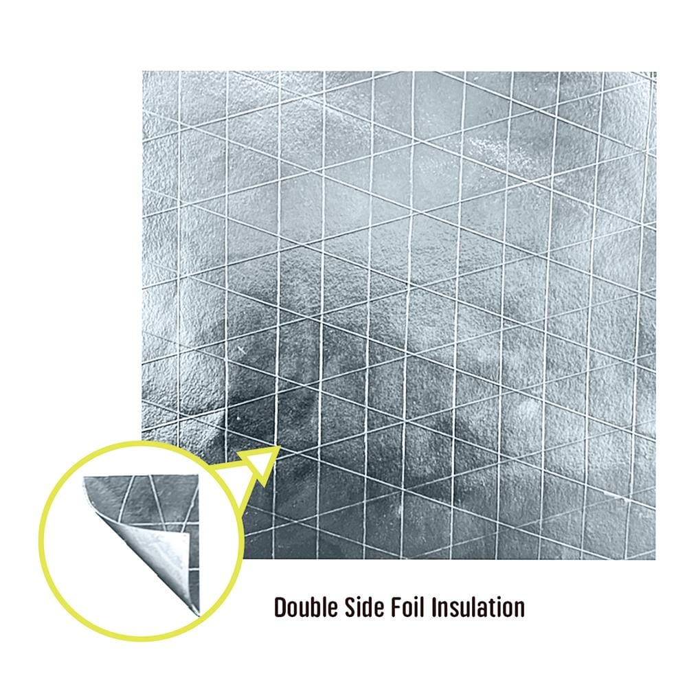 แผ่นสะท้อนความร้อน SUNSHIELD EXTRA 1.25X60 เมตร 2 ด้าน