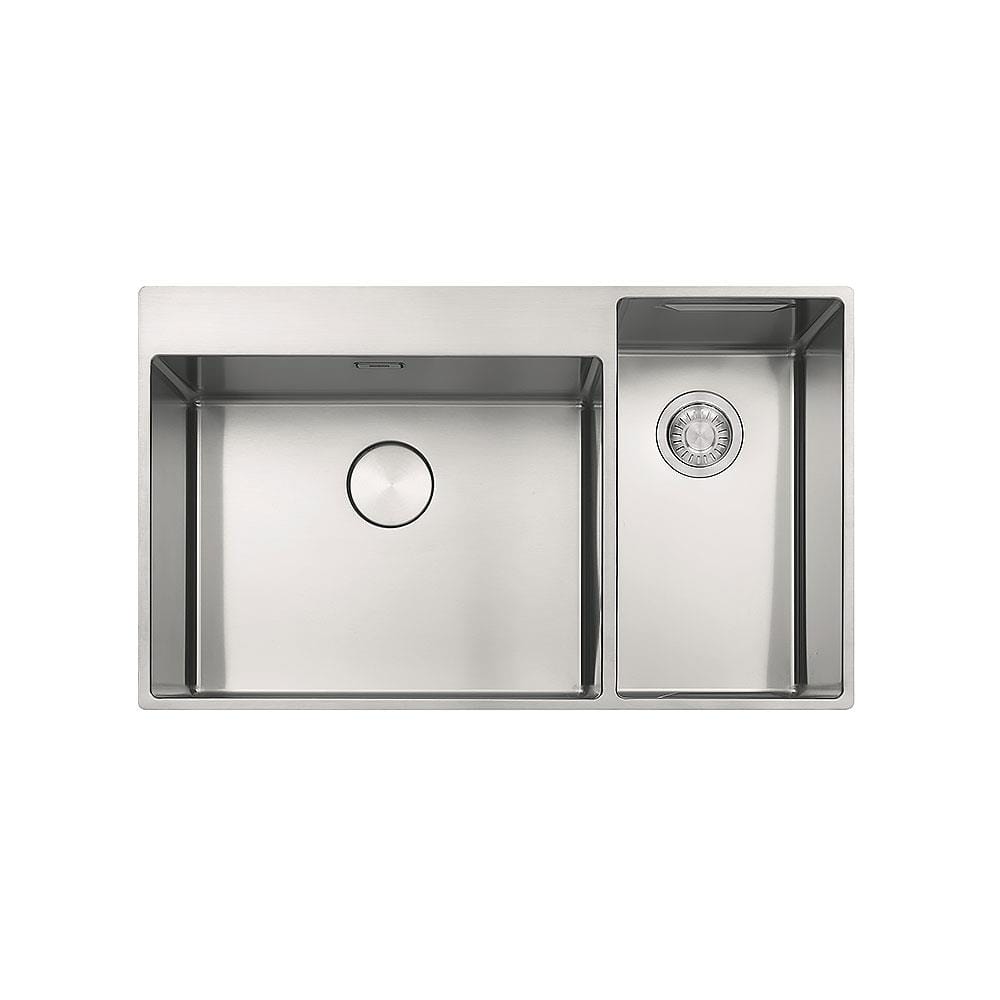 ซิงค์ฝัง 2หลุม FRANKE BWX 220-54-27 WCR สีเงิน