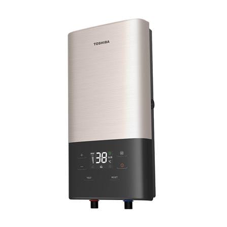 เครื่องทำน้ำอุ่น TOSHIBA TWH-45EXNTH(G) 4500 วัตต์ สีทอง_1
