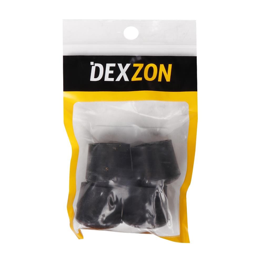 ยางรองขาโต๊ะกลมสวมนอก DEXZON 7/8 นิ้ว แพ็ก 4 ชิ้น