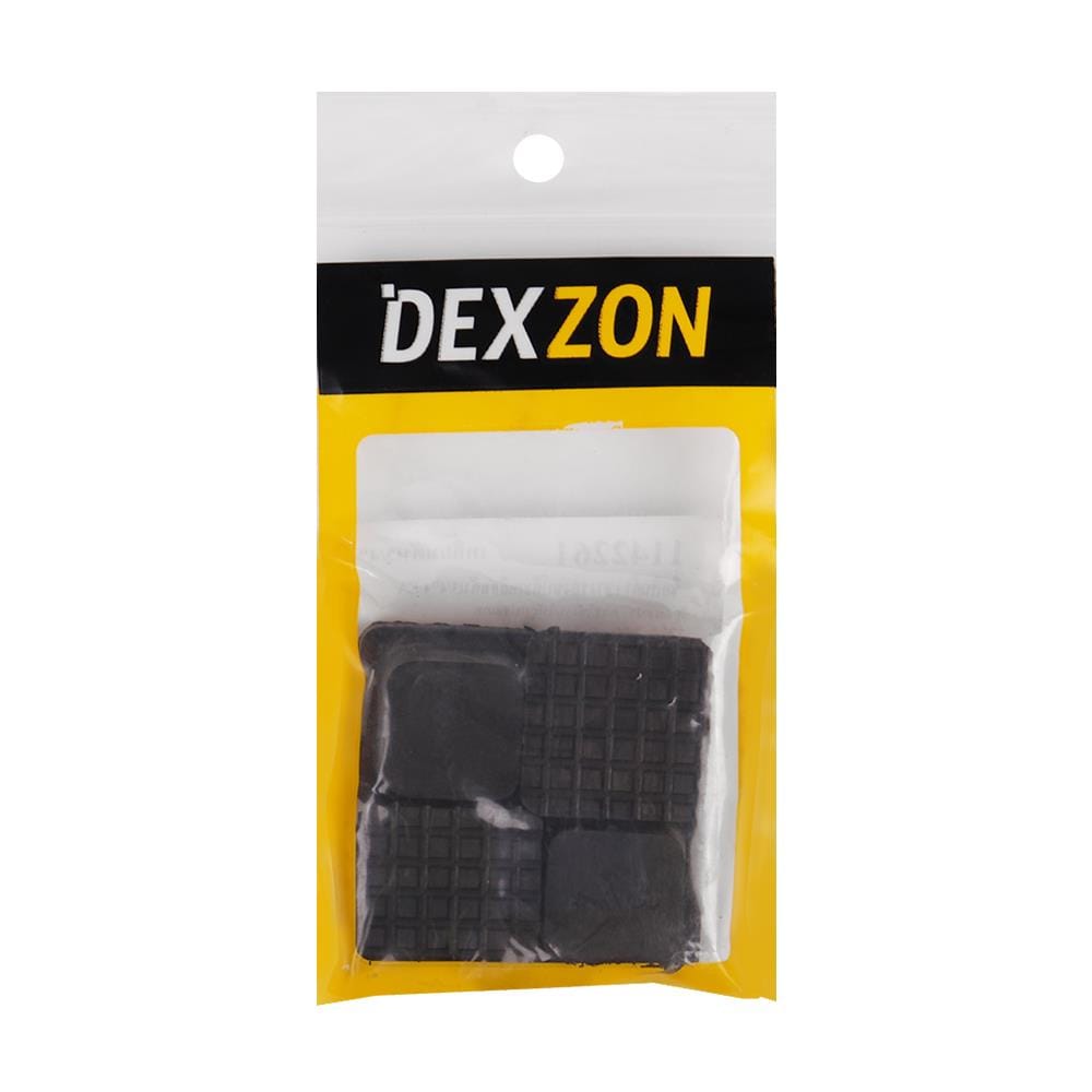 ยางรองขาโต๊ะเหลี่ยมสวมใน DEXZON 3/4 นิ้ว แพ็ก 4 ชิ้น