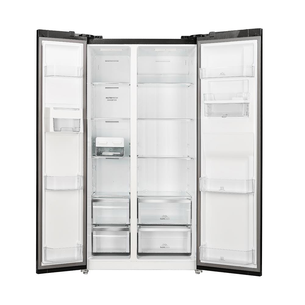 ตู้เย็น SIDE BY SIDE ELECTROLUX ESE6645A-BTH 21.8 คิว กระจกดำ อินเวอร์เตอร์