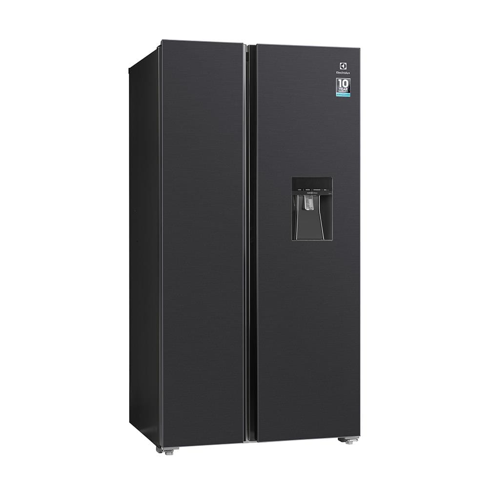 ตู้เย็น SIDE BY SIDE ELECTROLUX ESE6141A-BTH 20.1 คิว สีดำแมตต์ อินเวอร์เตอร์
