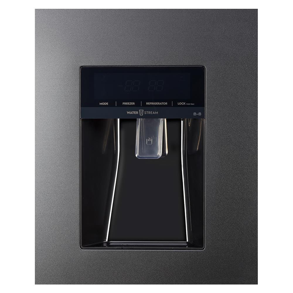 ตู้เย็น SIDE BY SIDE ELECTROLUX ESE6141A-BTH 20.1 คิว สีดำแมตต์ อินเวอร์เตอร์
