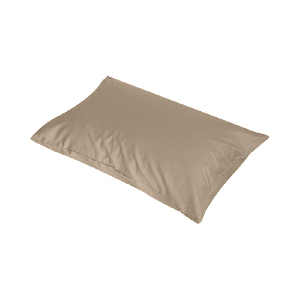 ปลอกหมอนหนุน HOME LIVING STYLE COTTON SATEEN สีน้ำตาล แพ็ก 2 ชิ้น