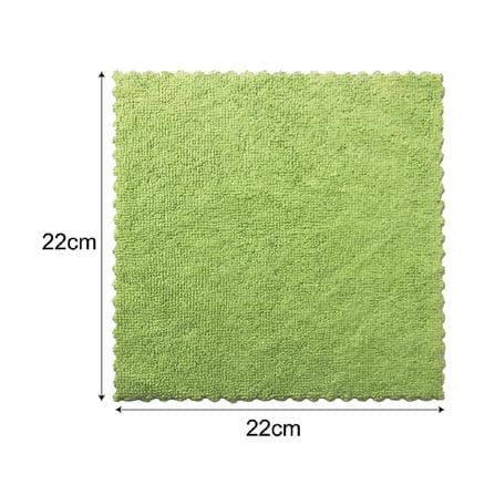 ผ้าไมโครไฟเบอร์แบบกล่อง ACCO 22x22 ซม. สีเขียว_8