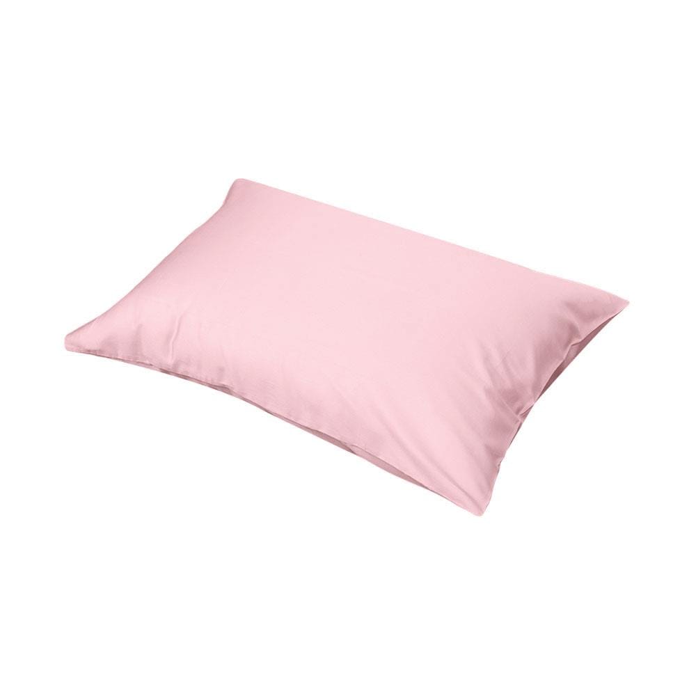 ปลอกหมอนหนุน HOME LIVING STYLE COTTON SATEEN สีชมพู แพ็ก 2 ชิ้น