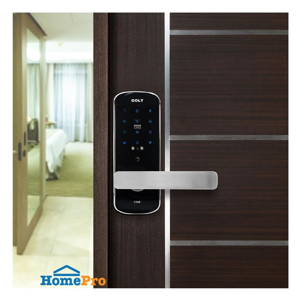 กลอนดิจิตอล LOCK COLT C100B3LC สีดำ