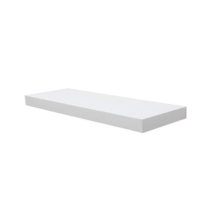 แผ่นชั้นไม้ซ่อนขา STACKO 80x24x5 ซม. สีขาว_0