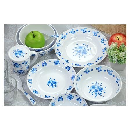 ช้อนซุปเมลามีน SUPERWARE BLUE FLORAL_2
